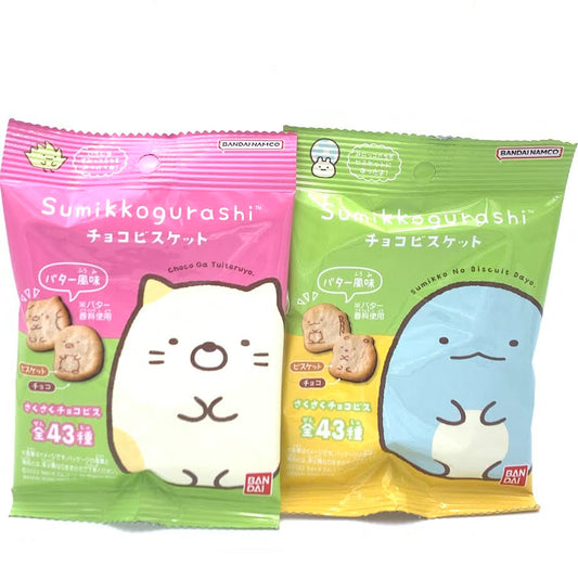 (2bags)Bandai x Sumikko Gurashi Chocolate Biscuit 21g