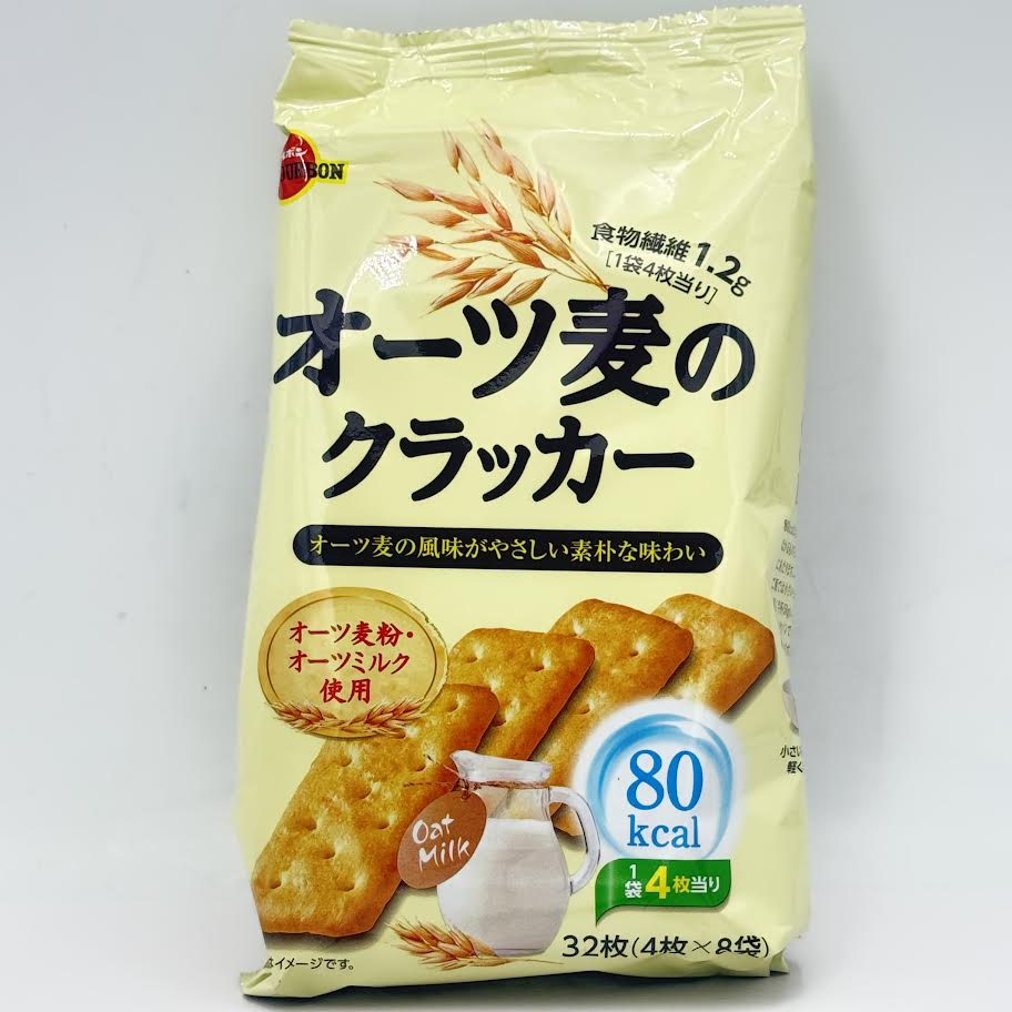 Bourbon Oak Milk Mugi Cracker136g/(4x8pcs)