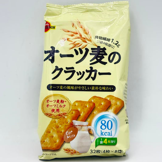 Bourbon Oak Milk Mugi Cracker136g/(4x8pcs)